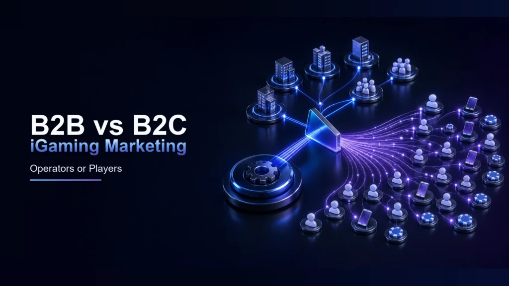B2B iGaming marketing vs B2C player acquisition
