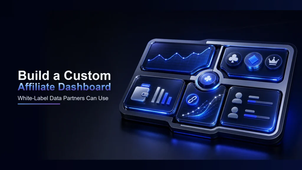 How to build a custom casino affiliate dashboard