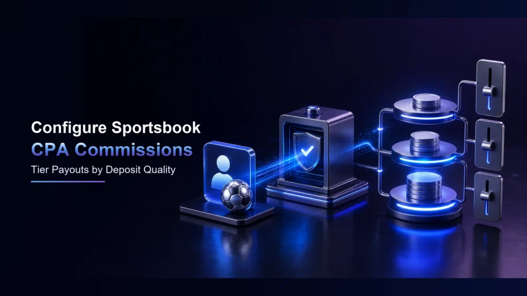 How to configure CPA commissions for sportsbooks