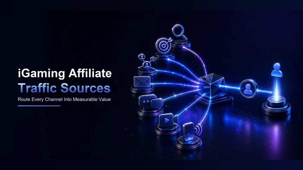 Top 7 iGaming affiliate marketing traffic sources