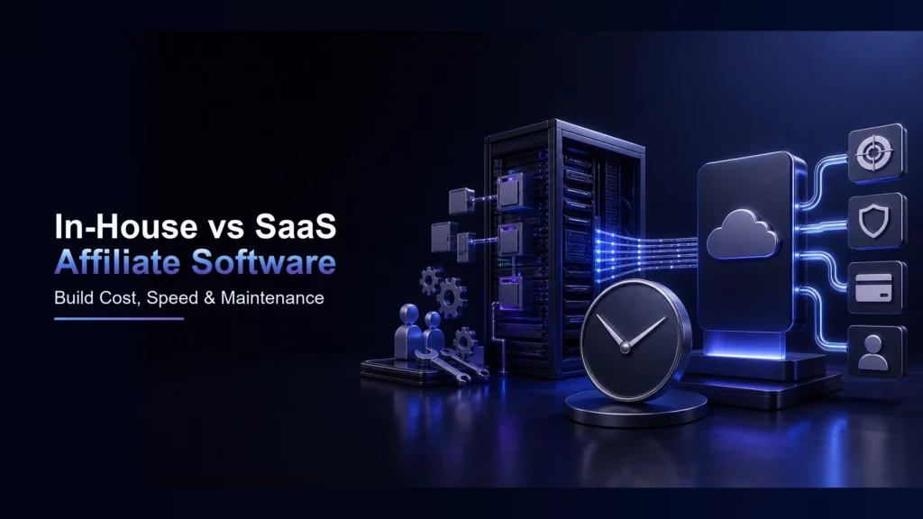 In-house development vs SaaS affiliate software