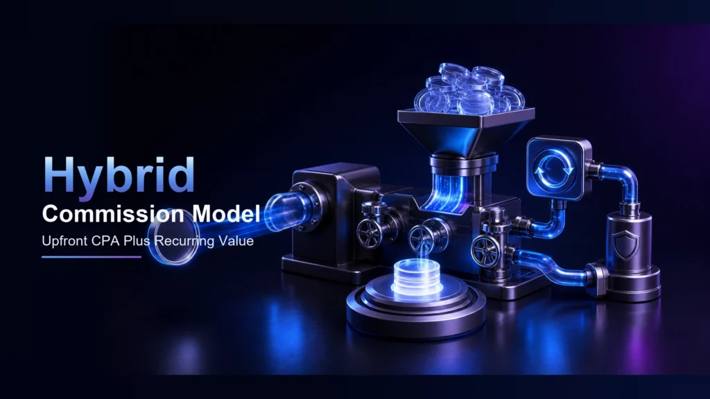 How to structure a hybrid commission model